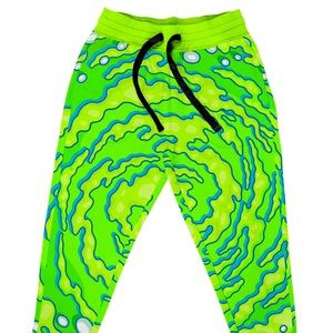 Neon Portal Joggers Xxl Neon Green